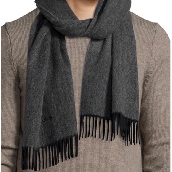 💯 Authentic LANVIN cashmere scarf - Picture 1 of 4